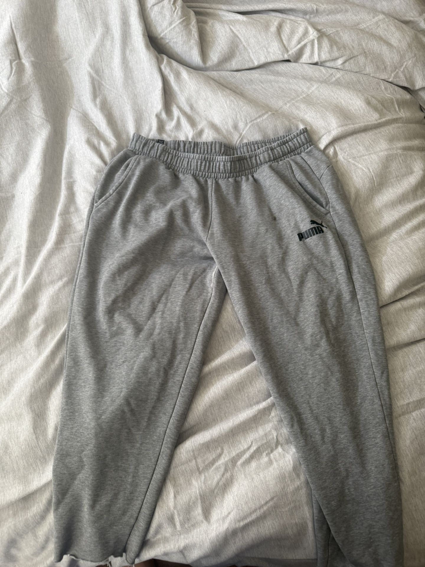 PUMA Gray Jogger Pants