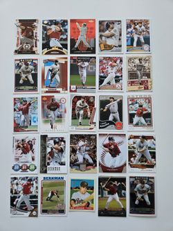 Lance Berkman (25) Different Baseball Cards 