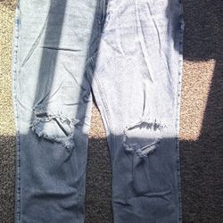 Ultra High Rise Ripped Hollister Dad Jeans