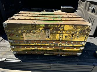 Vintage Military Footlocker