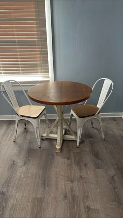 Distressed farmhouse dining set