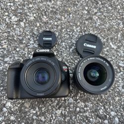Canon Rebel T5 + 2 Lens Bundle