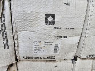 Ceramic Tile By Pallet