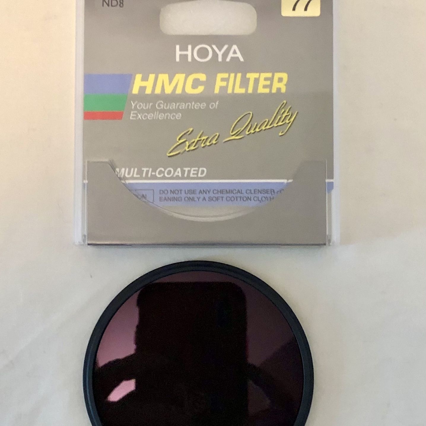 Hoya 77mm ND8-3 Stop Neutral Density Filter with Hoya 72mm-77mm Step-up Ring