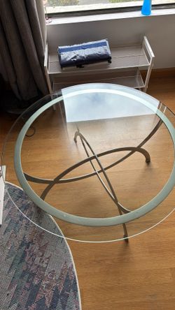 Living Room -Glass Table Set
