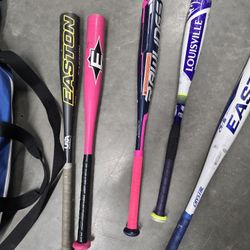 Baseball Bat Bundle/W Carrying Bag