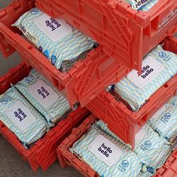 Wipes!  128 Packages of Wipes by hellobello