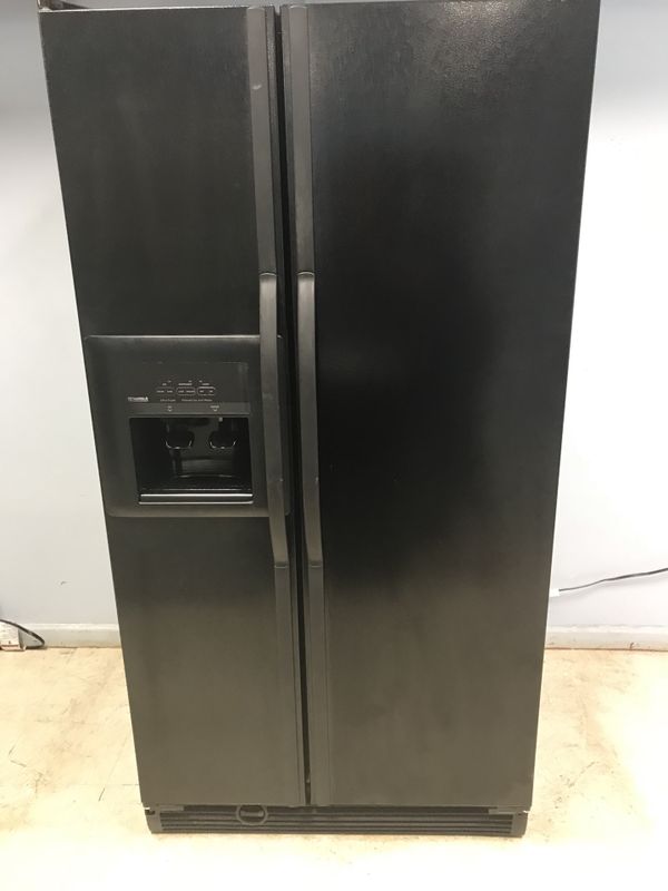 BLACK KENMORE SIDE BY SIDE REFRIGERATOR for Sale in Lilburn, GA OfferUp