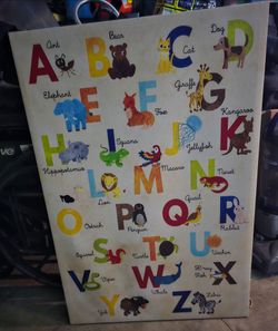 Kid's art room canvas