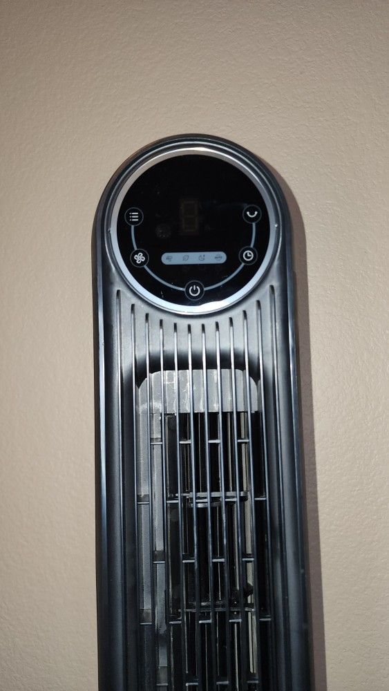 Dreo - Tower Fan for Bedroom - 25ft/s Velocity - Quiet Standing Fan - 4 Speeds/4 Modes/8H Timer - 90° Oscillating Fan for Indoors - 36 inch Floor Fans