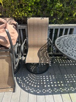 Out door chairs and tables