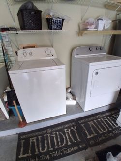 Washer and Dryer