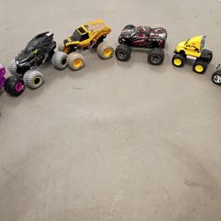 The 6 Medium Monster Trucks Hot Wheels 