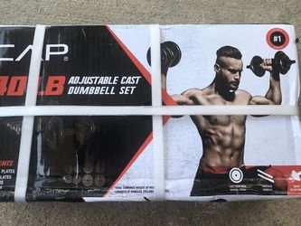 40 pounds dumbbells