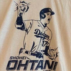 Dodgers Shohei Ohtani Unisex XL T-shirt 