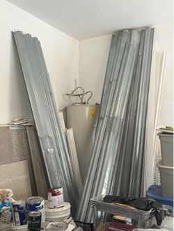 Hurricane Steel Panels – Corrugated, Multiple Sizes Available
