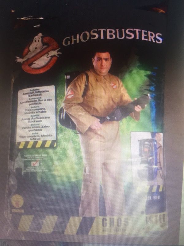 Ghost Busters Costume Adult NEW!