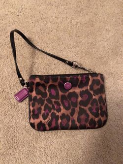 Coach wristlet