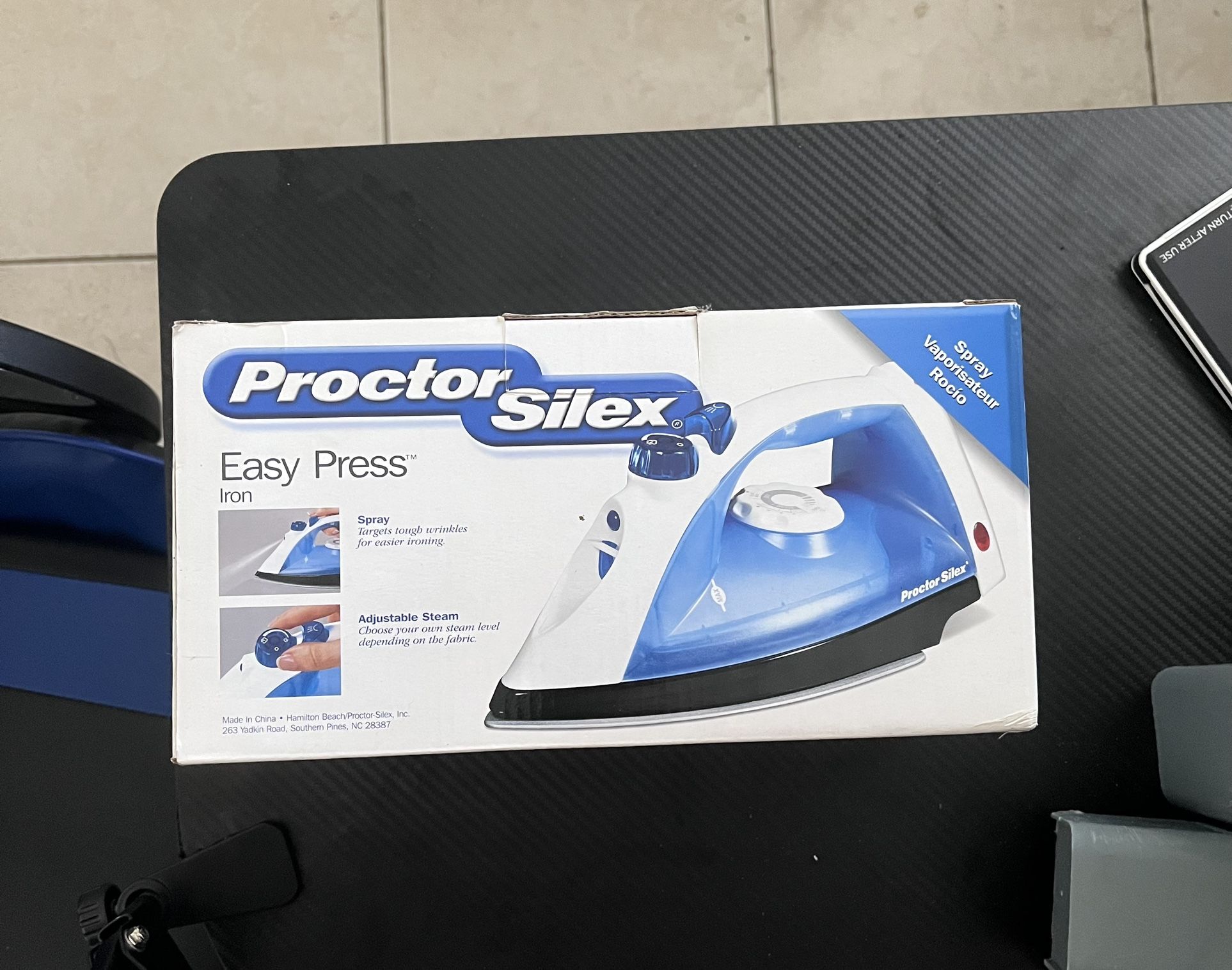 Steam Iron Easy Press