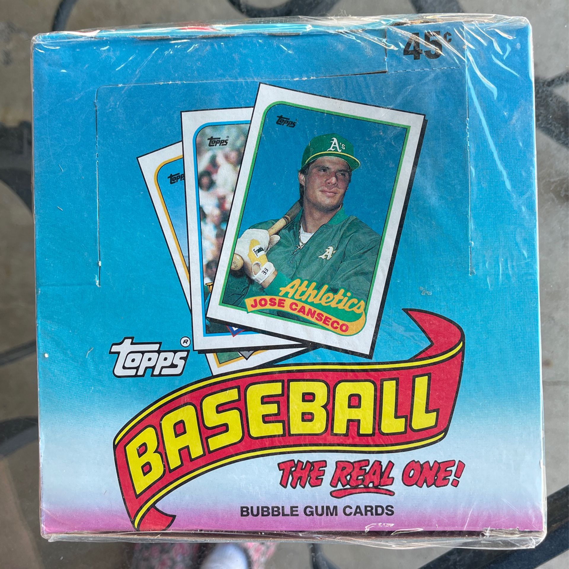 1989 Topps Baseball Cards - Full Box Unopened