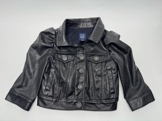 Baby Gap Faux Leather Jacket 12-18 Months NEW