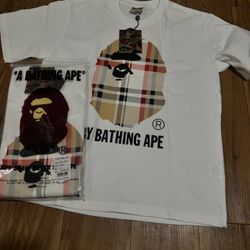 BAPE X BURBERRY 