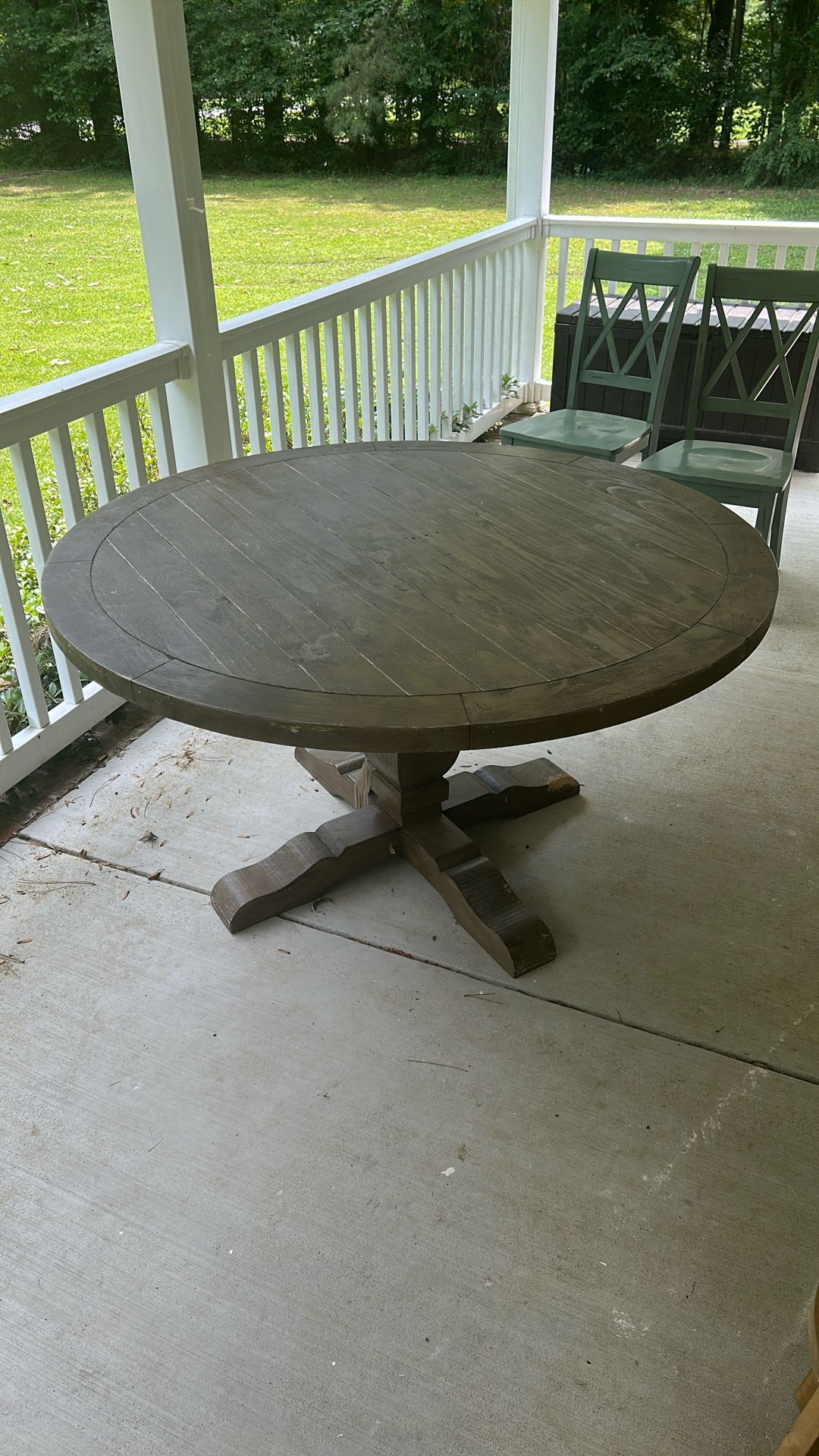 72” Round Dining Table
