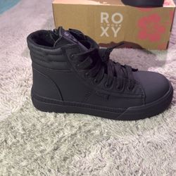 Women’s Roxy Composite Toe Work Shoe(black) Size 7