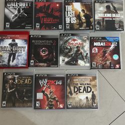 ps3 games 10$ each
