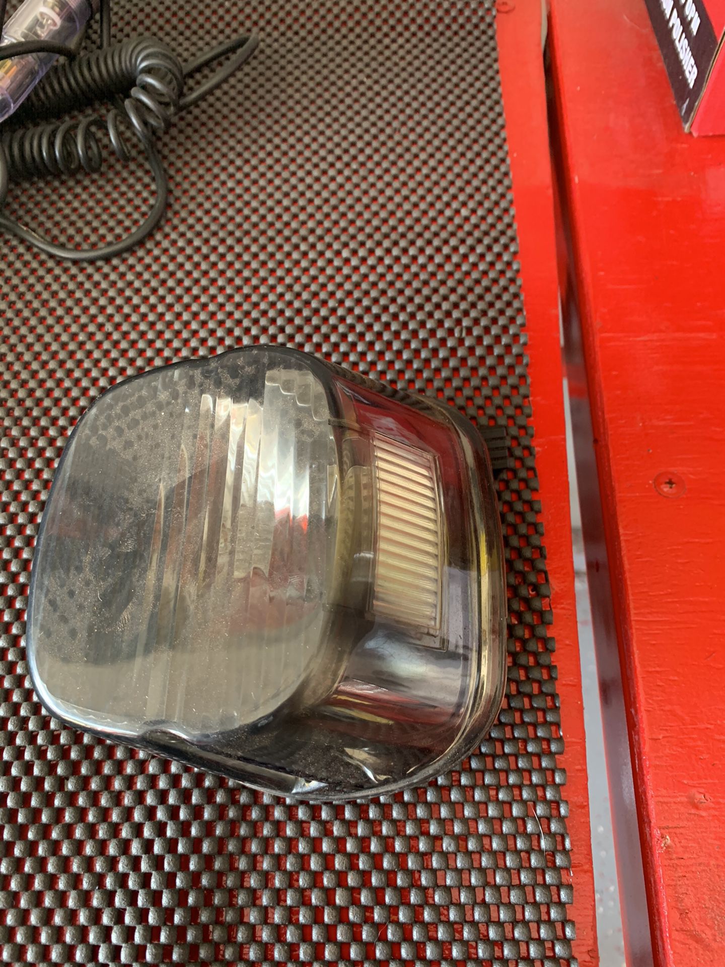 Harley Davidson Smoked Taillight with Led Bulb