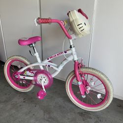 Girls 16”  Hello Kitty Bike . 