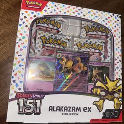 Pokémon TCG: Scarlet & Violet—151 Collection—Alakazam ex NEW SEALED