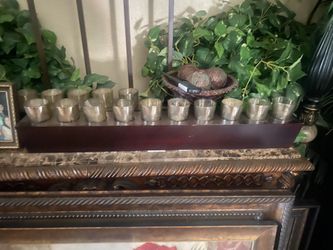 3 Table Candle Holders Holds 10 Tea Light Candles