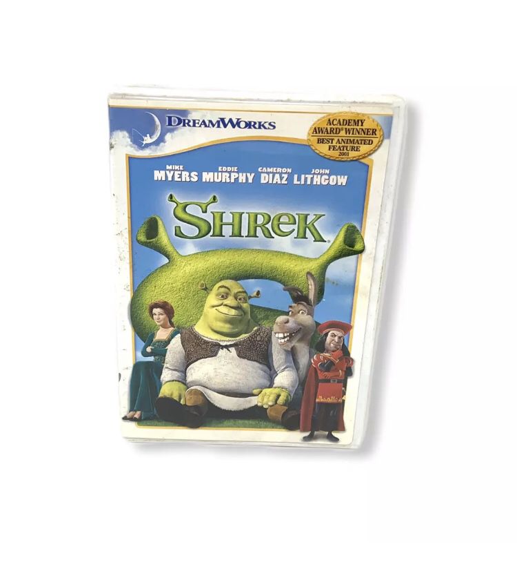 Dreamworks Shrek DVD Cover Sleeve (Disc Not Included)