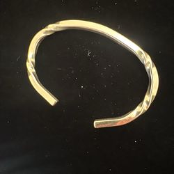 14k solid bangle bracelet