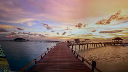 Gorgeous Sunset picture Canvas