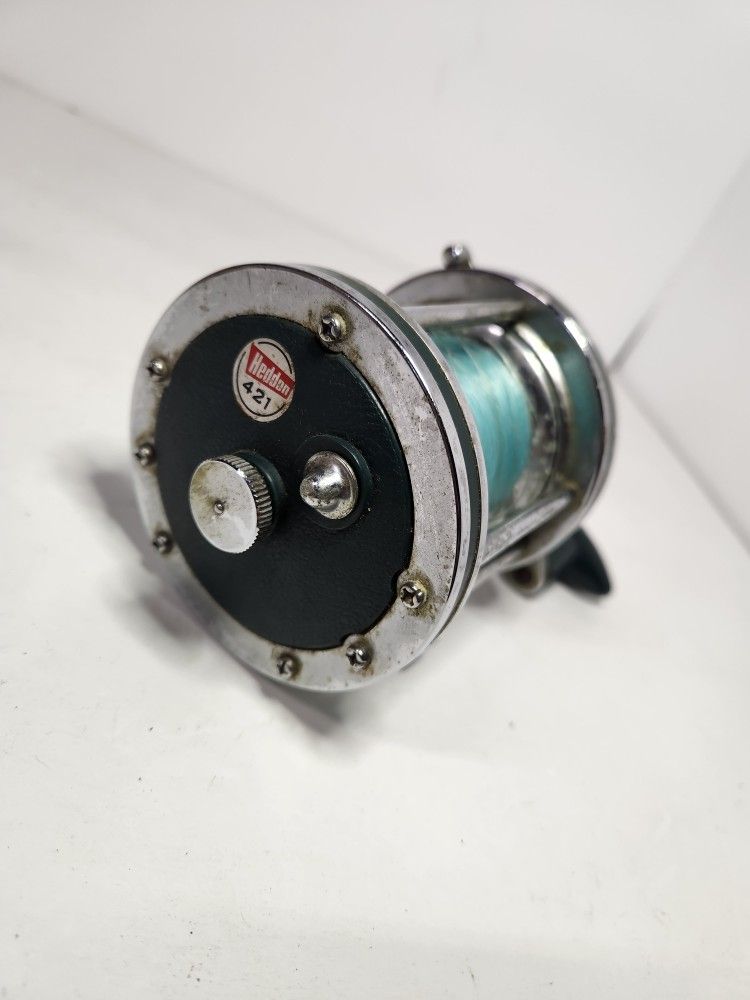 Heddon 421 Saltwater & Trolling Fishing Reel Bait Casting Japan Pescar