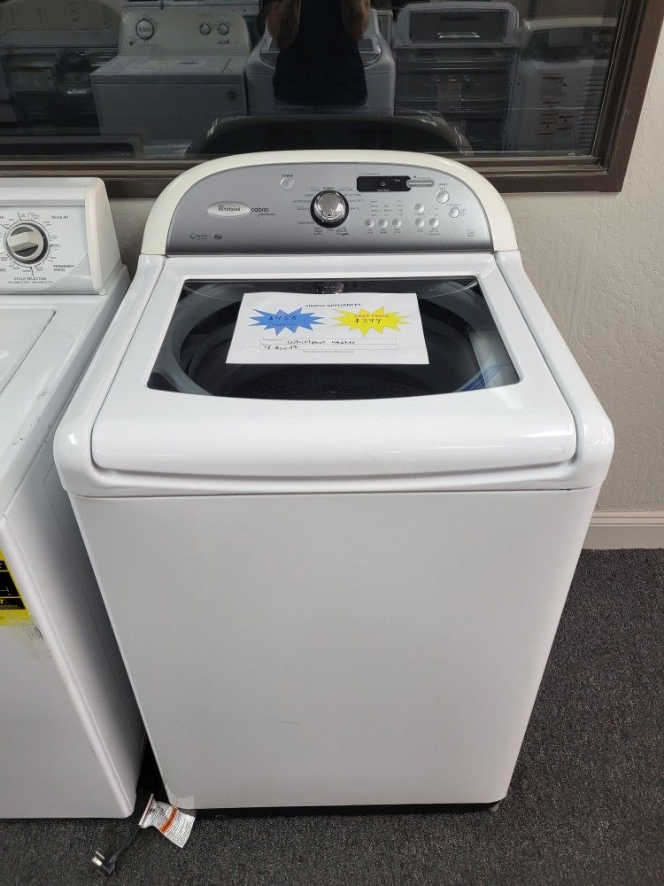 🌶End Of Summer Sale! Whirlpool Cabrio Washer-Warranty Included