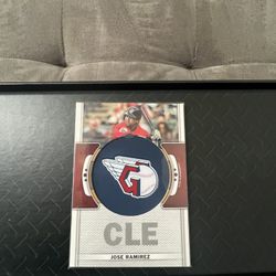 Jose Ramirez Cleveland Guardians Team Logo Patch