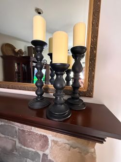 Candle holder $10 for all candles not included