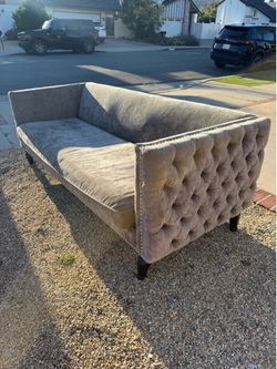 Silver Couch
