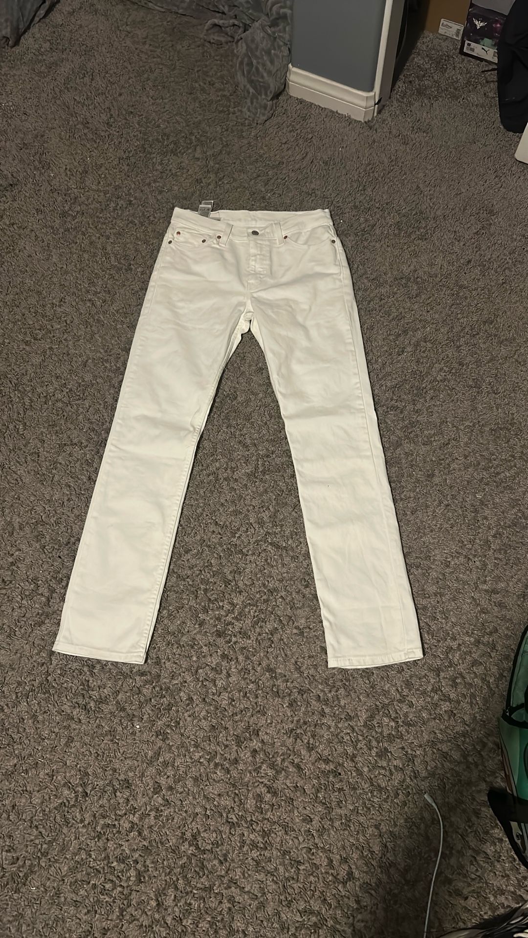 White Levi Jeans