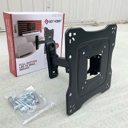 New in box $9 Universal TV Wall Mount 17-42 Inches Swivel Tilt Bracket, Max 55 Lbs