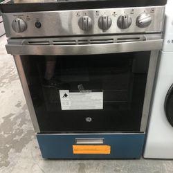 Brand New 24” Stainless Glass Top Stove 