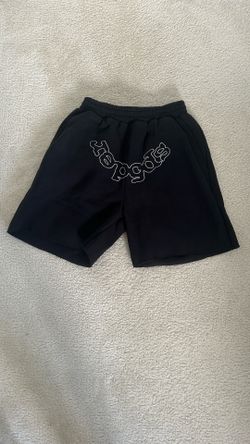 Black sp5der shorts