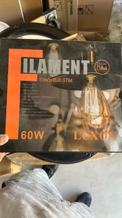 Edison Bulbs 8 Pack Brand New 