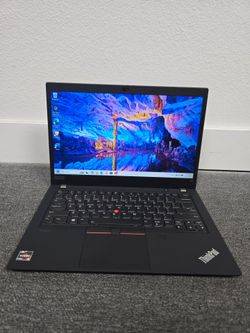 Fast Lenovo ThinkPad Business Class Laptop 14" Full HD Ryzen 5 Pro 16GB Ram 256GB SSD WiFi 6E Camera Thunderbolt HDMI Backlit Keyboard Windows 11 Pro 