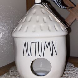 Rae Dunn Autumn Birdhouse