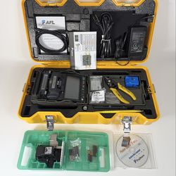 Fujikura 12S SM MM Fixed V-Groove Fiber Fusion Splicer with Cleaver CT-06 - EUC