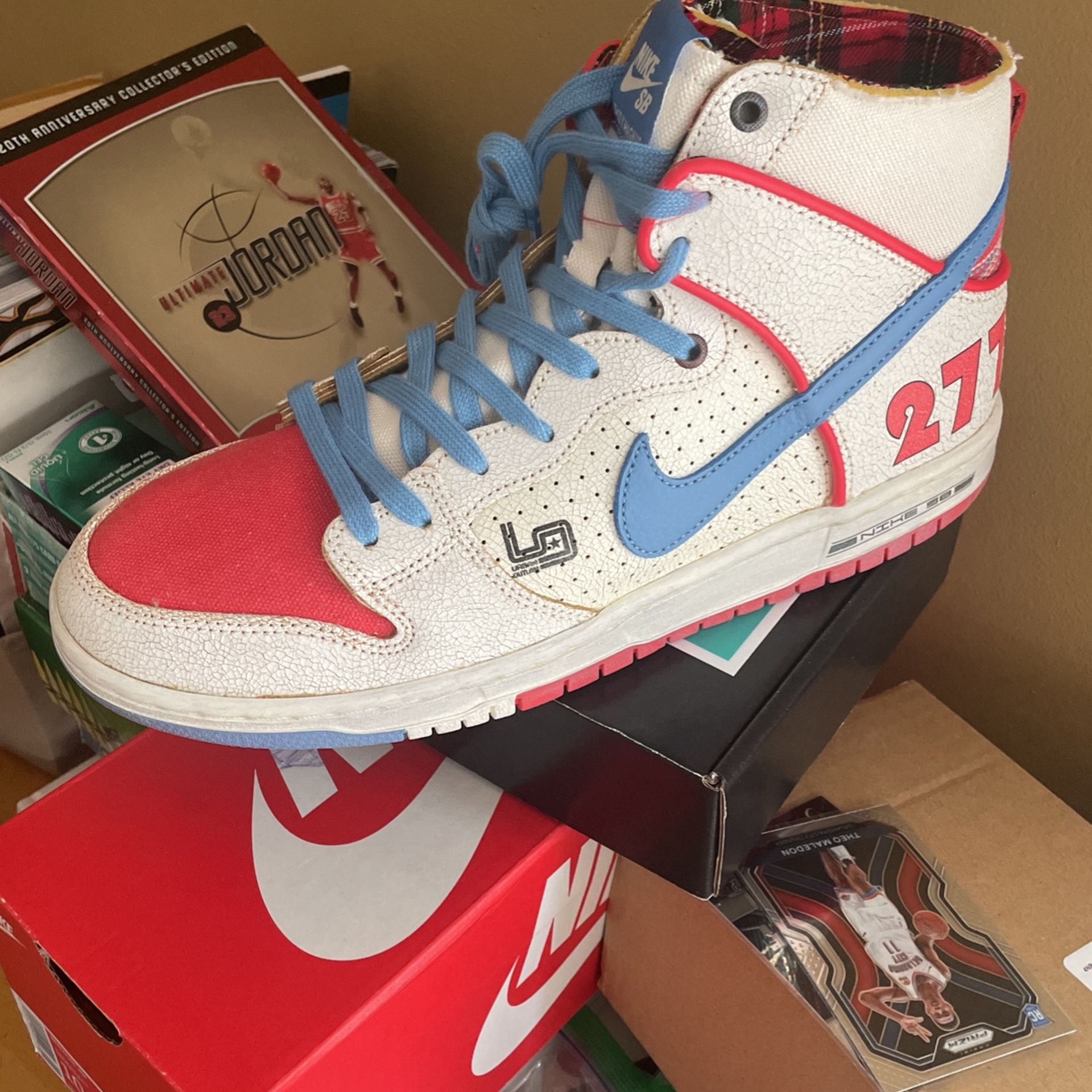 NIKE SB DUNK HIGH Wair X Walker Porsche SZ 10